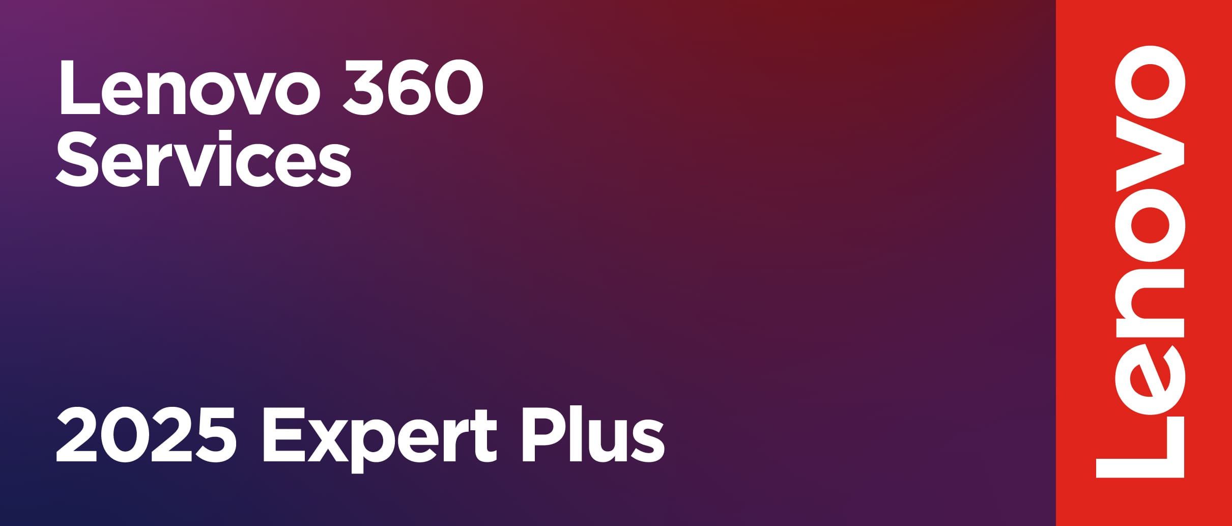 Lenovo360 Services 2025 ExpertPlus Partner
