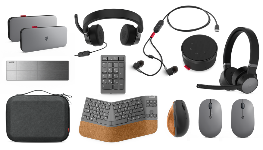 Lenovo Go Headset Tastatur Maus